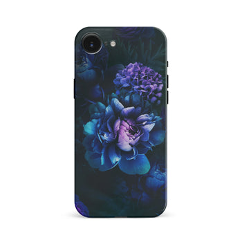 iPhone 16e Blue Rose Floral Phone Case