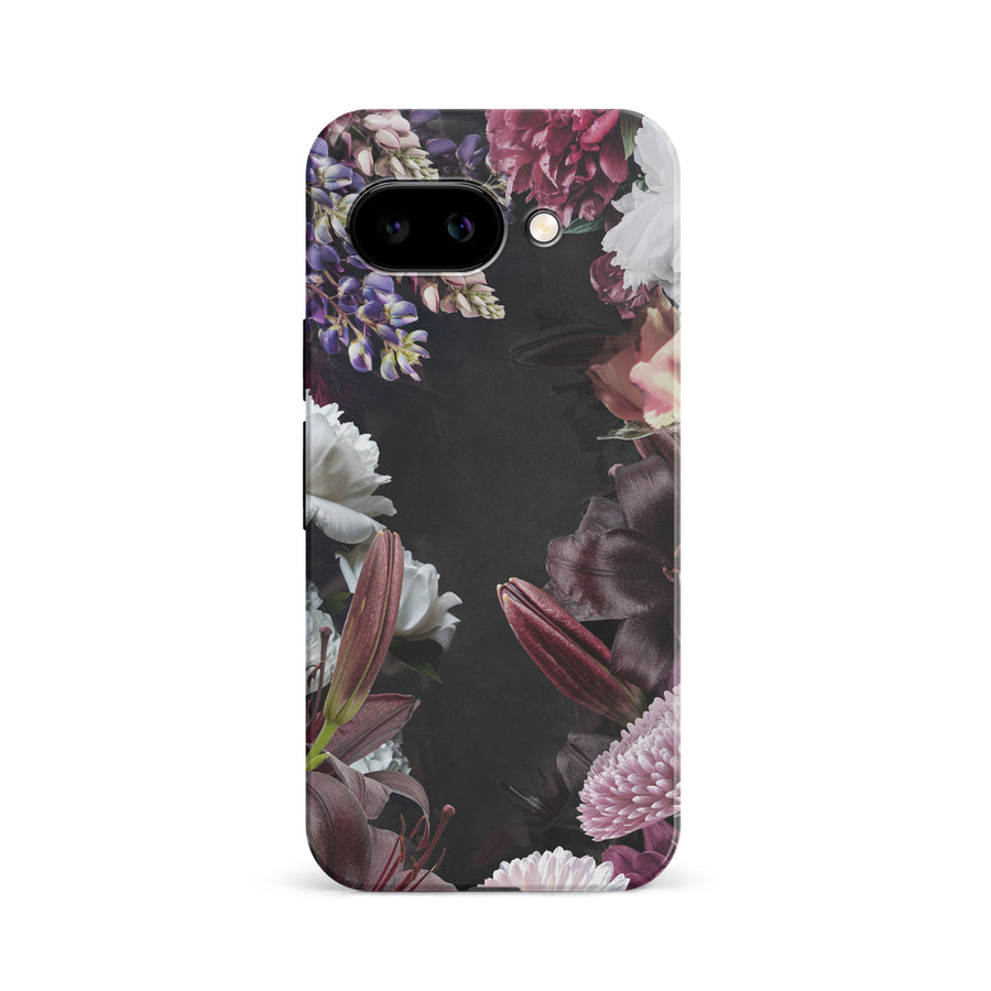 Framed Florals Dark Floral Phone Case