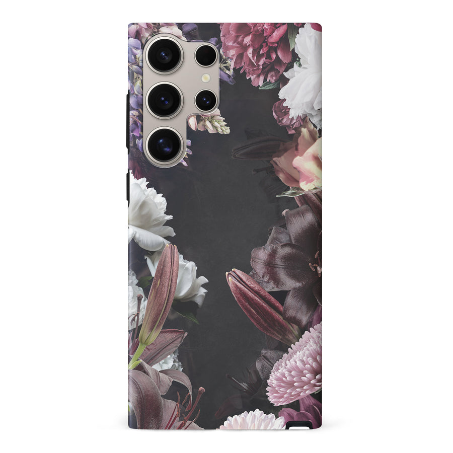 Framed Florals Dark Floral Phone Case
