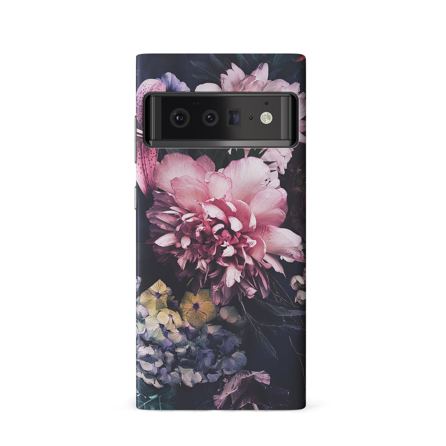 Google Pixel 6 Flower Garden Phone Case in Pink