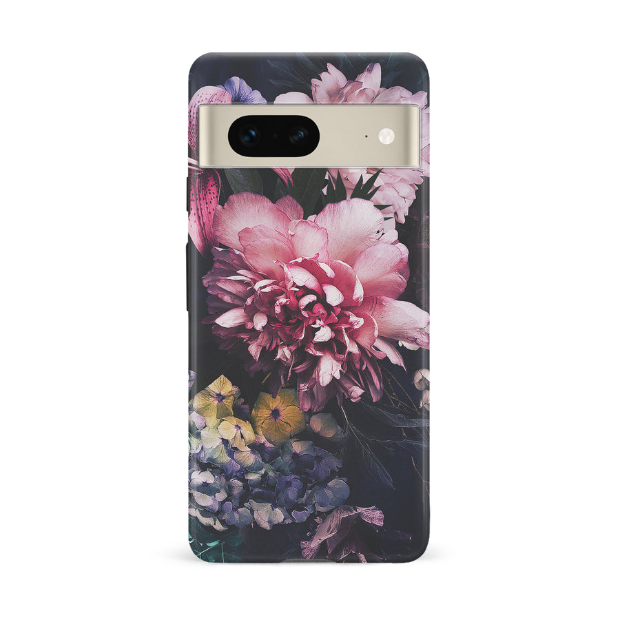 Google Pixel 7 Flower Garden Phone Case in Pink