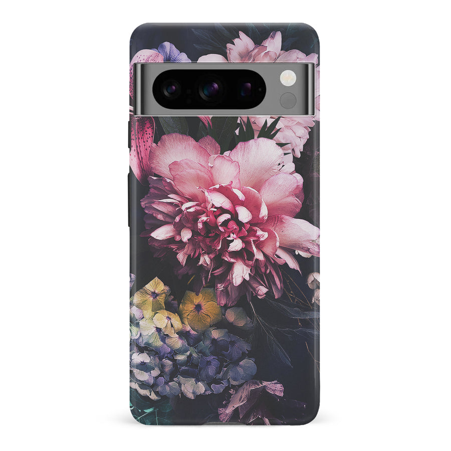 Google Pixel 8 Pro Flower Garden Phone Case in Pink