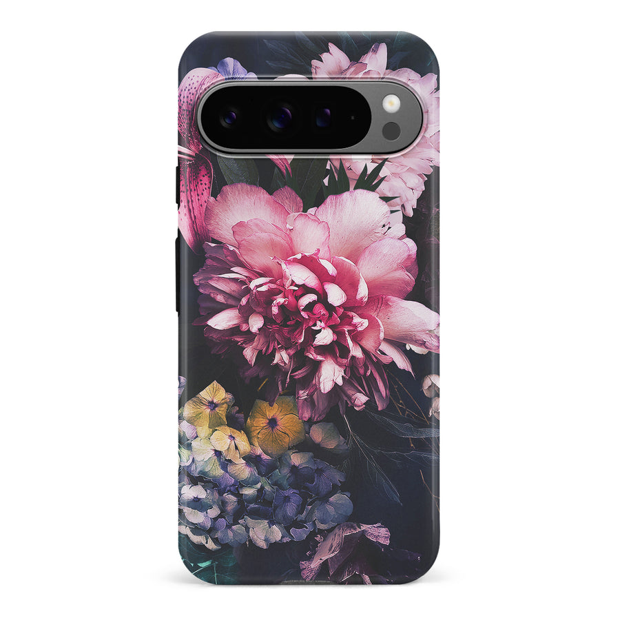 Google Pixel 9 Pro Flower Garden Phone Case in Pink