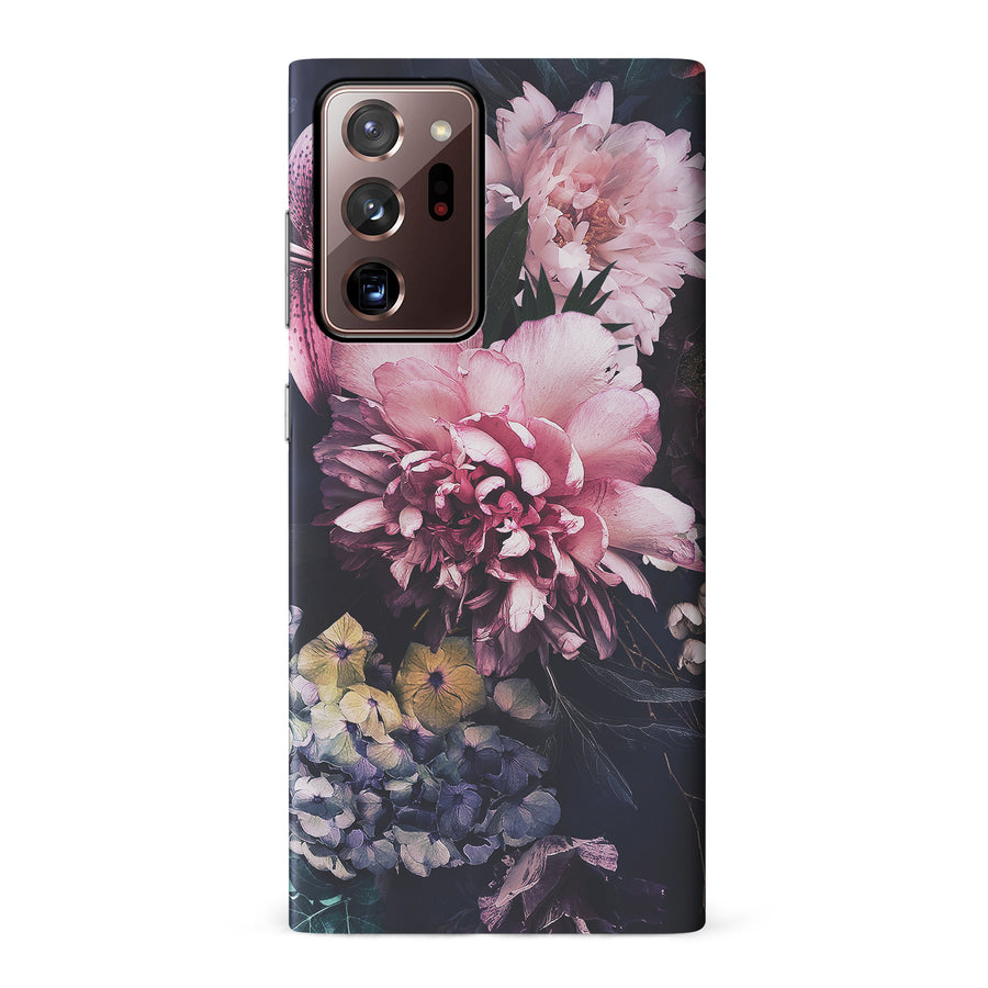 Samsung Galaxy Note 20 Ultra Flower Garden Phone Case in Pink