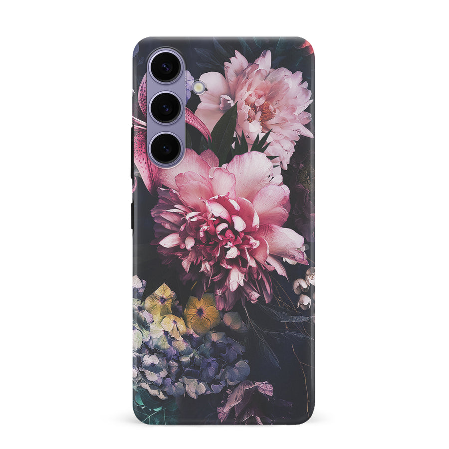 Samsung Galaxy S24 Plus Garden Noir Floral Phone Case