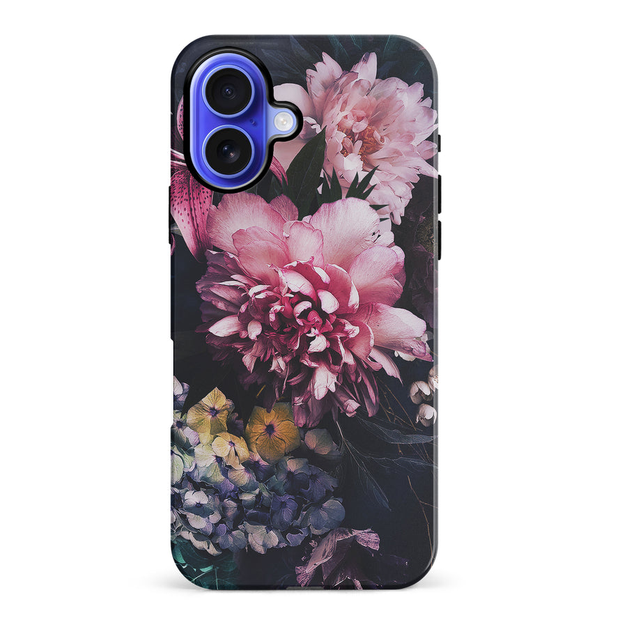 iPhone 16 Plus Flower Garden Phone Case in Pink