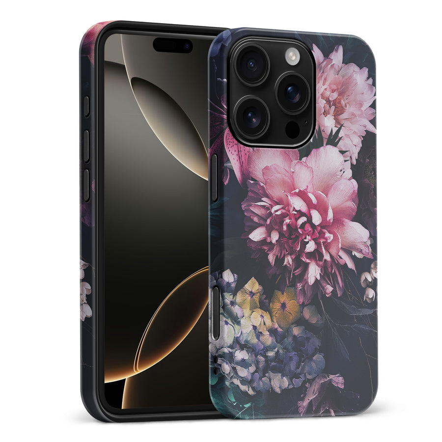 iPhone 16 Pro Max Flower Garden Phone Case in Pink