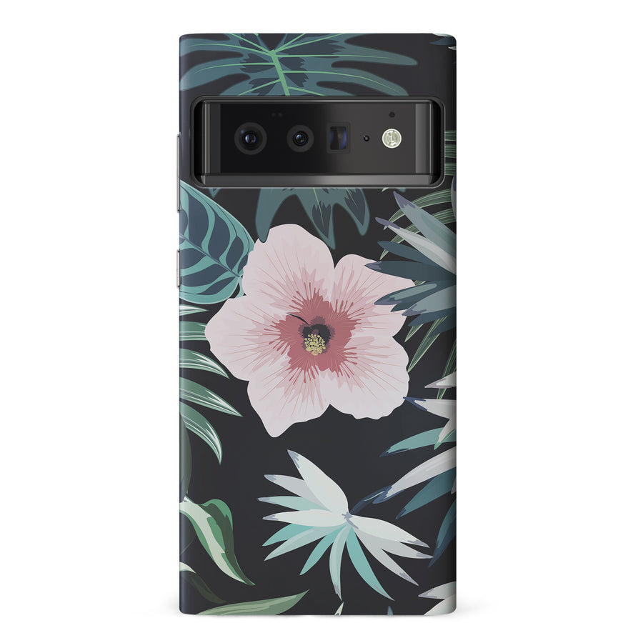 Google Pixel 6 Pro Tropical Arts Phone Case in Black