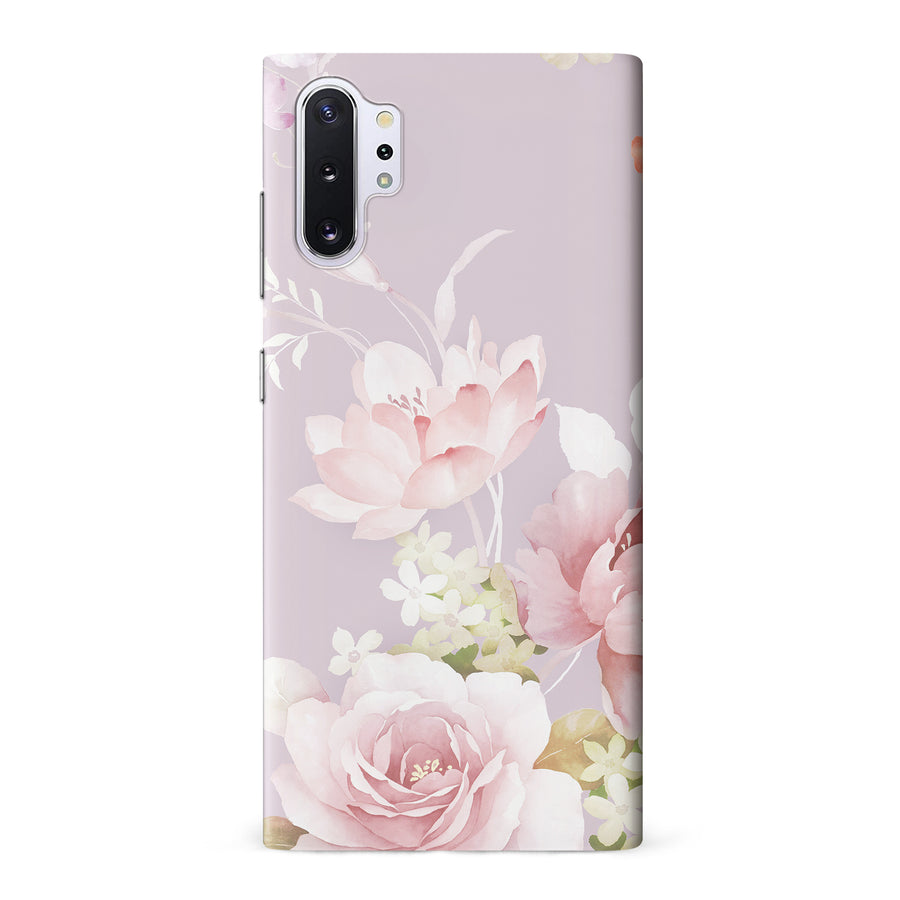 Samsung Galaxy Note 10 Plus Pink Floral Phone Case