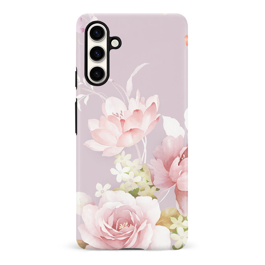Samsung S23 FE Pink Floral Phone Case