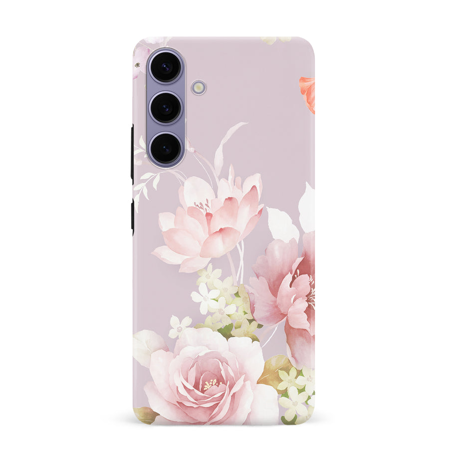 Samsung Galaxy S24 Plus Pink Floral Phone Case