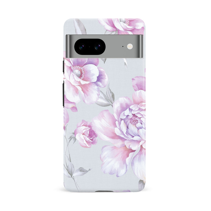 Google Pixel 8A Blossom Phone Case in White