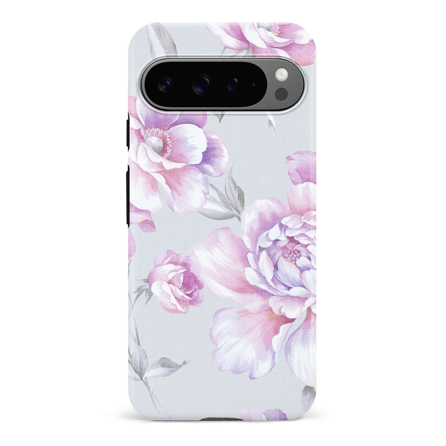 Google Pixel 9 Pro Blossom Phone Case in White