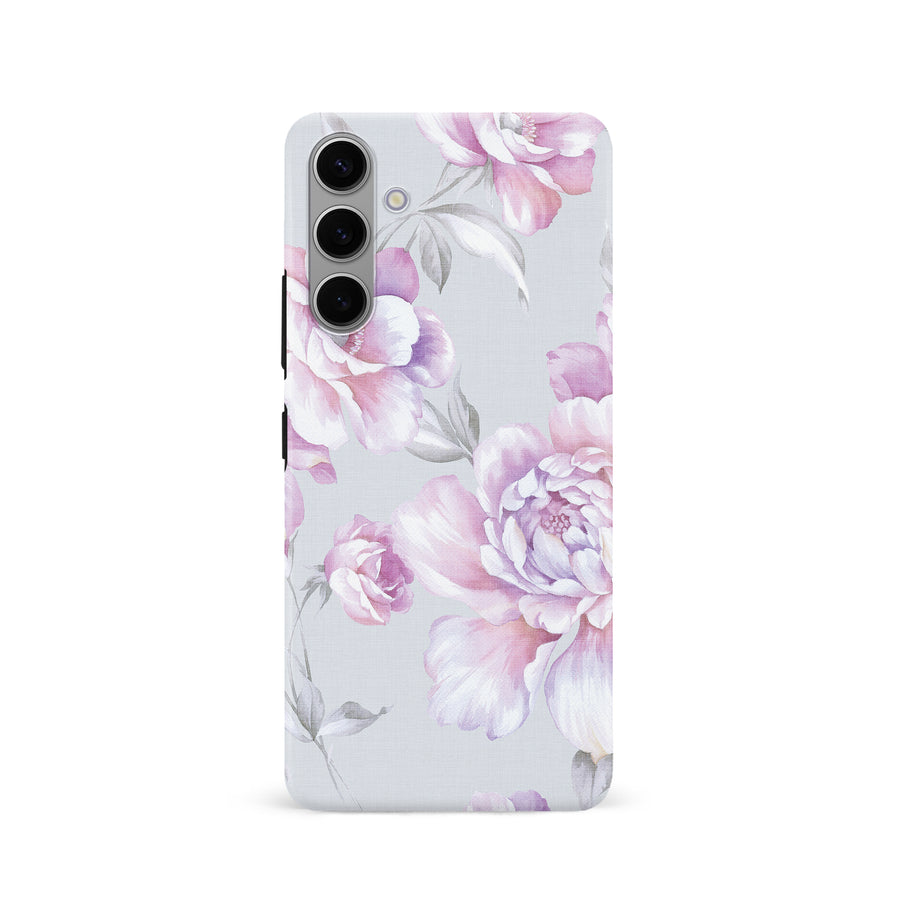 Samsung Galaxy S24 Blossom Phone Case in White