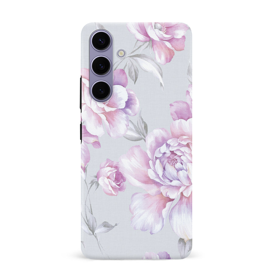 Samsung Galaxy S24 Plus Blossom Phone Case in White