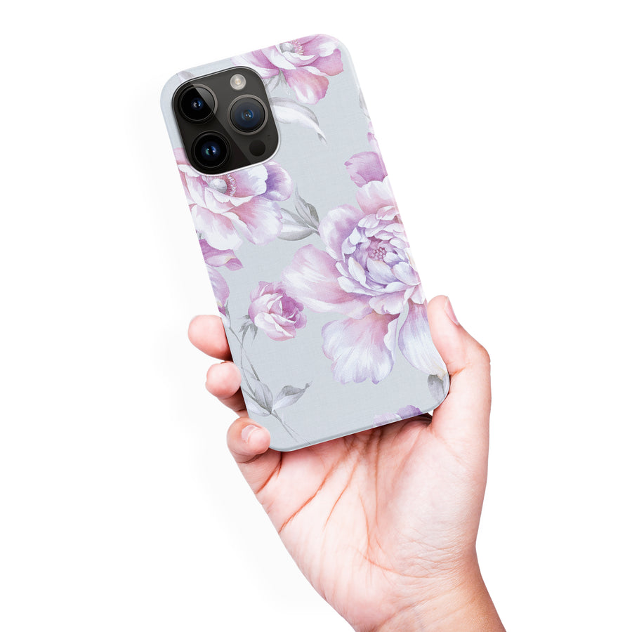 iPhone 15 Pro Max Blossom Phone Case in White