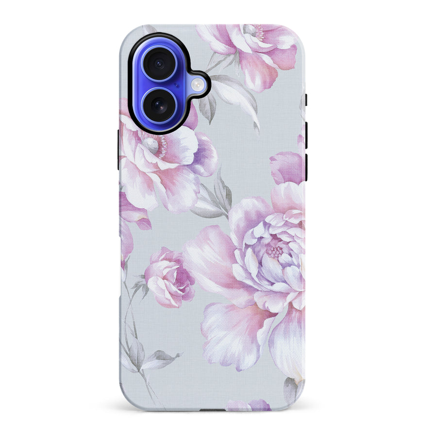 iPhone 16 Plus Blossom Phone Case in White