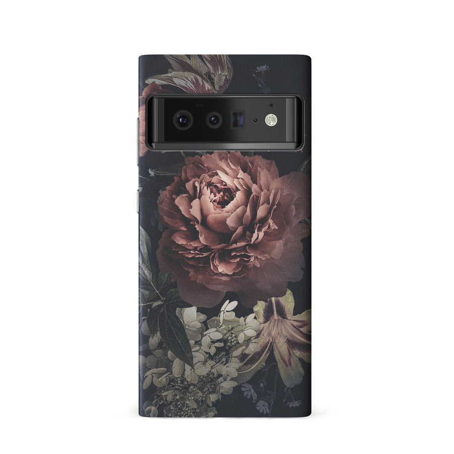 Google Pixel 6 Blossom Phone Case in Black