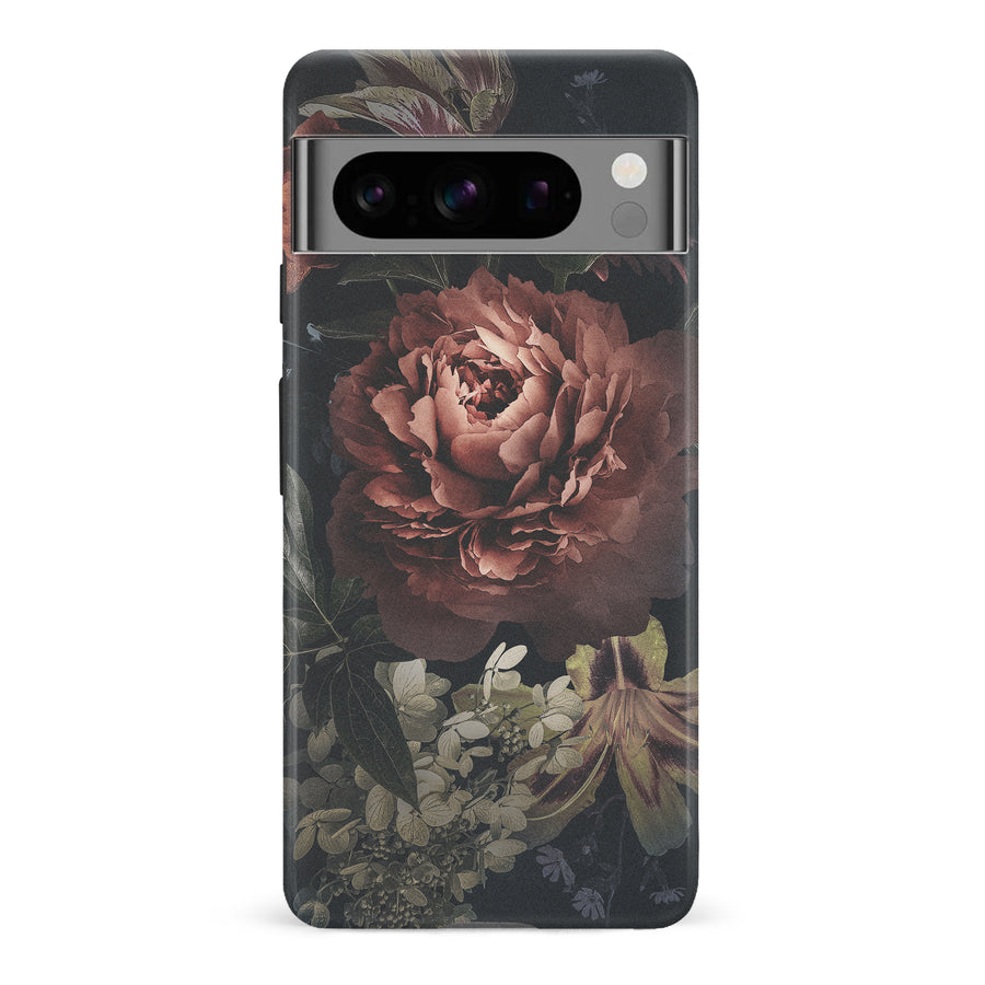 Google Pixel 8 Pro Blossom Phone Case in Black