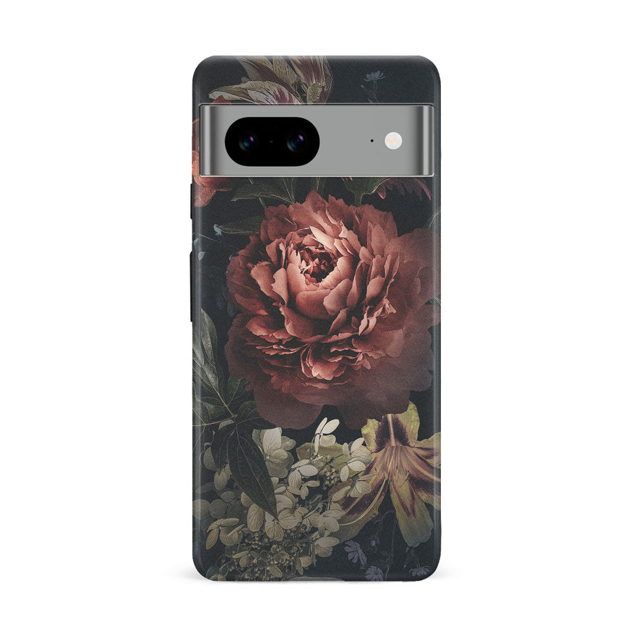 Google Pixel 8A Blossom Phone Case in Black