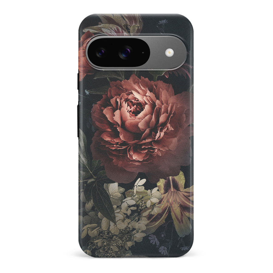 Google Pixel 9 Blossom Phone Case in Black