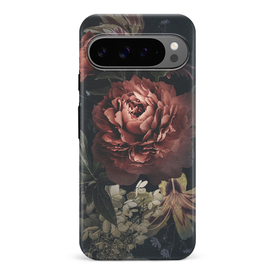 Google Pixel 9 Pro Blossom Phone Case in Black