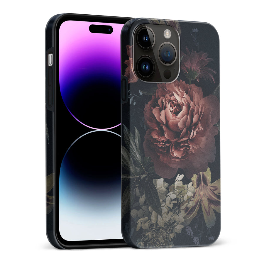iPhone 15 Pro Max Blossom Phone Case in Black