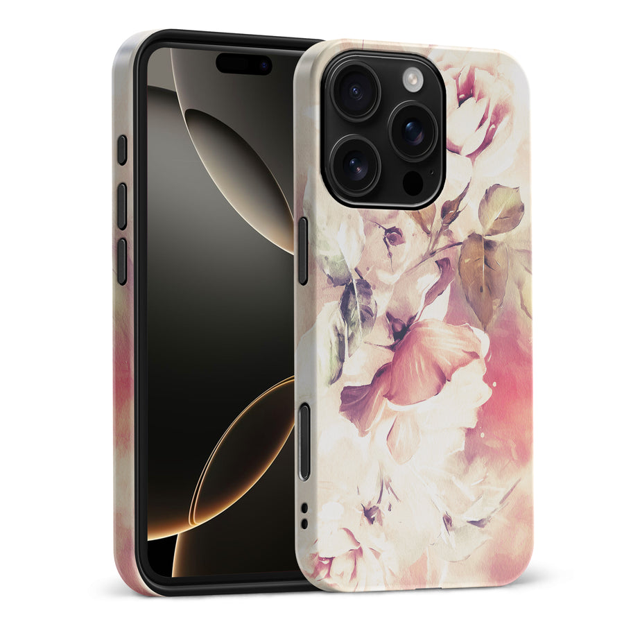 iPhone 16 Pro Max Blossom Phone Case in Cream