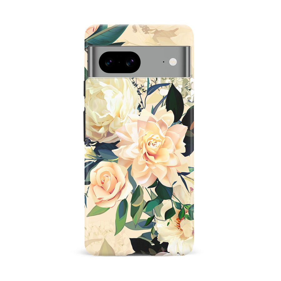 Google Pixel 8A Carnation Phone Case in Yellow