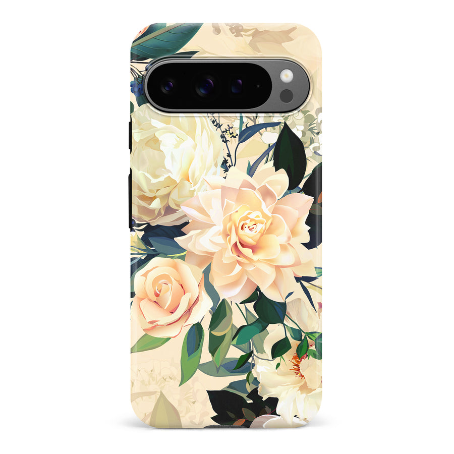 Google Pixel 9 Pro Carnation Phone Case in Yellow