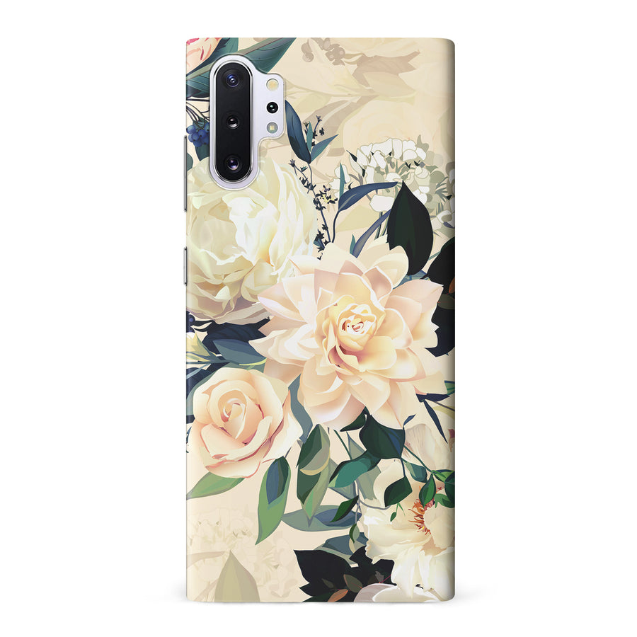 Samsung Galaxy Note 10 Plus Carnation Phone Case in Yellow