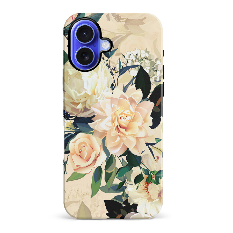 iPhone 16 Plus Carnation Phone Case in Yellow