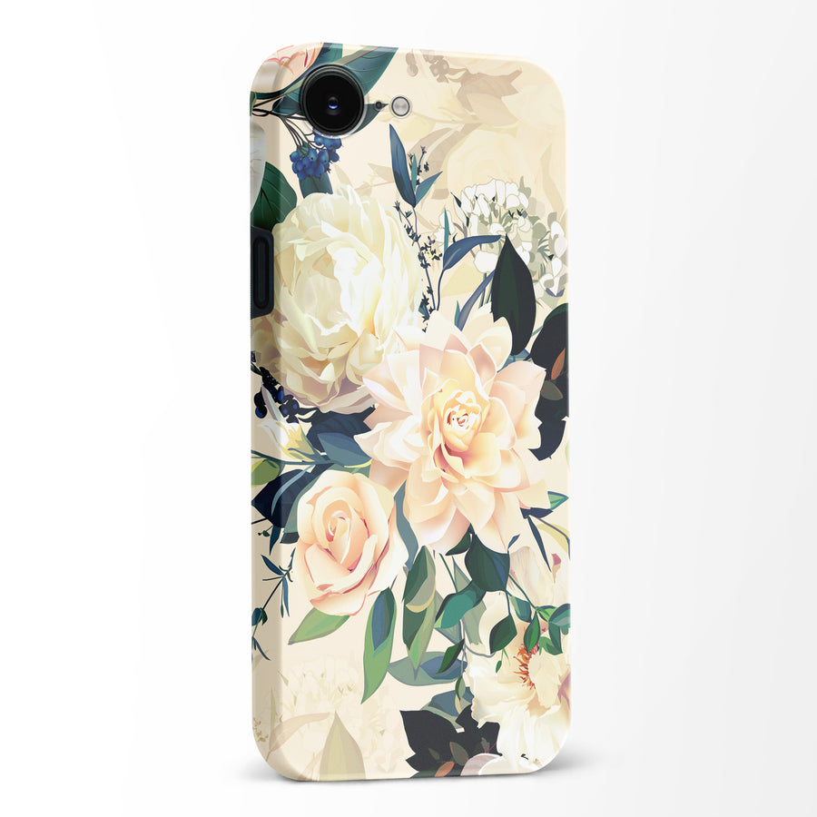 Carnation Yellow Floral Phone Case