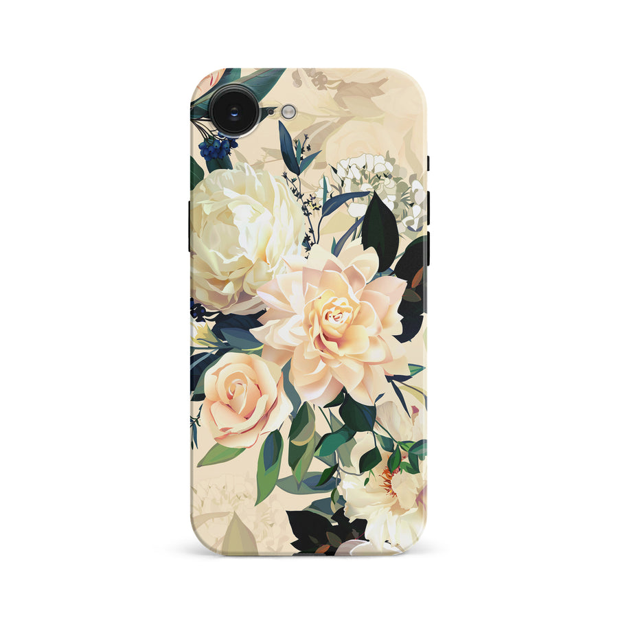 Carnation Yellow Floral Phone Case