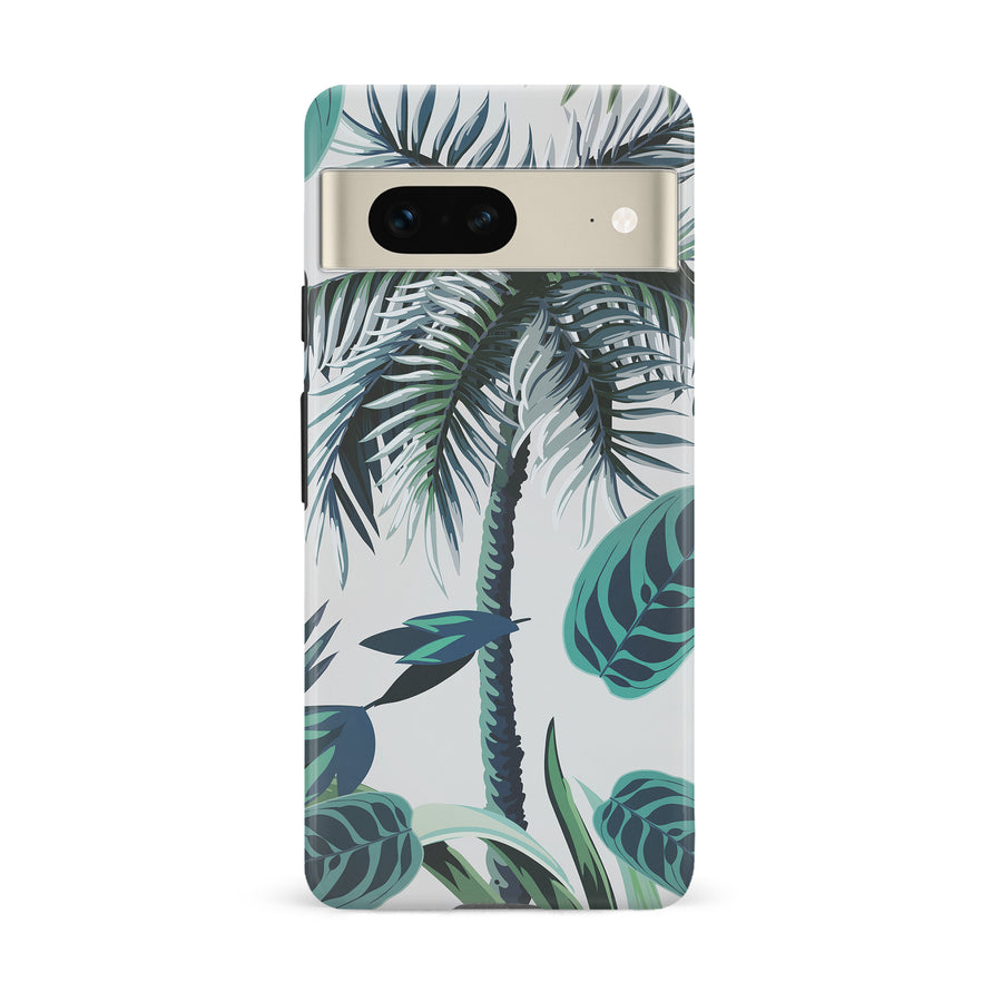 Google Pixel 7 Coconut Tree Phone Case in White