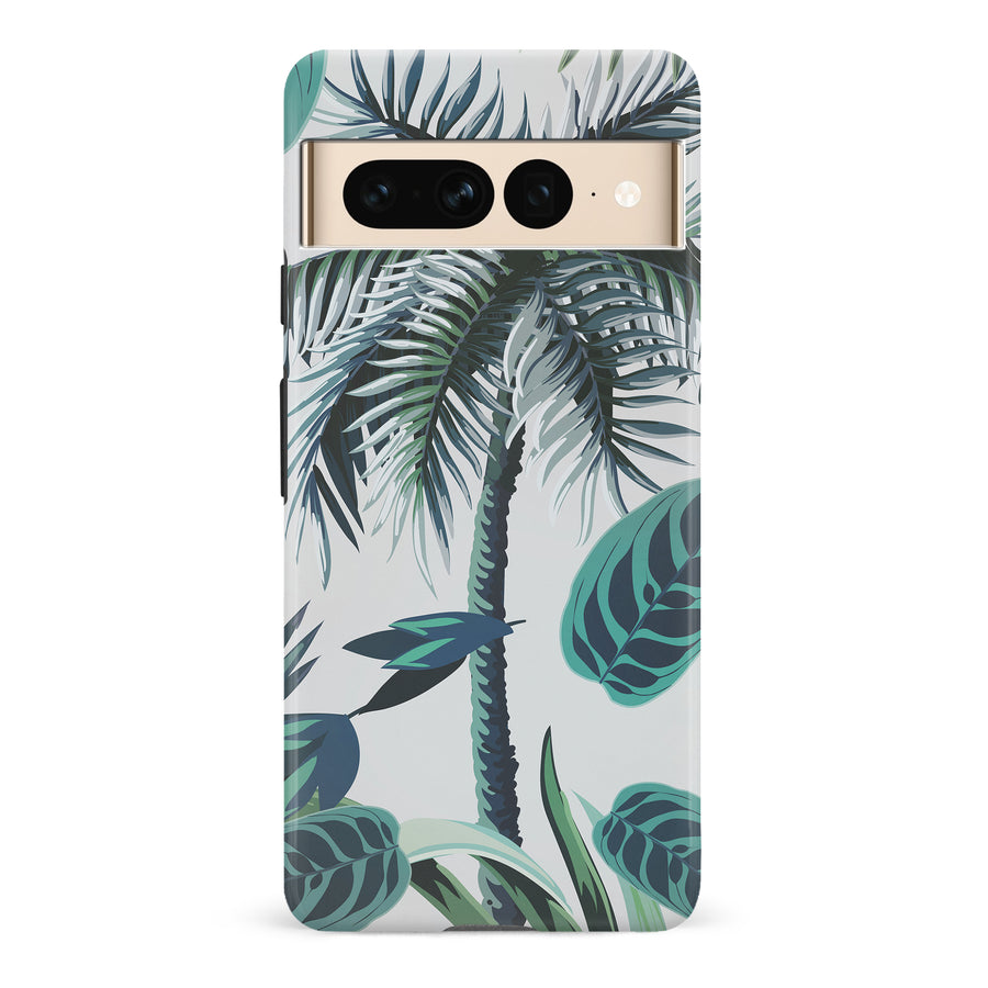 Google Pixel 7 Pro Coconut Tree Phone Case in White