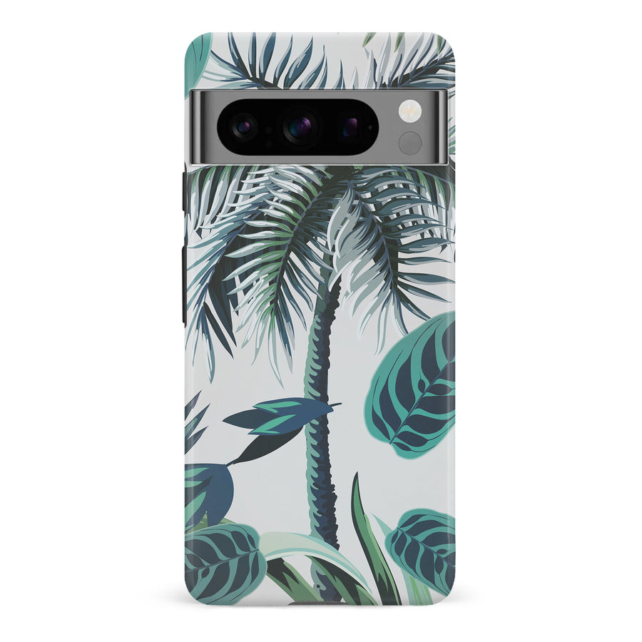 Google Pixel 8 Pro Coconut Tree Phone Case in White