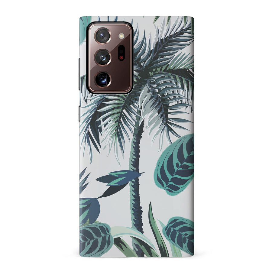 Samsung Galaxy Note 20 Ultra Coconut Tree Phone Case in White