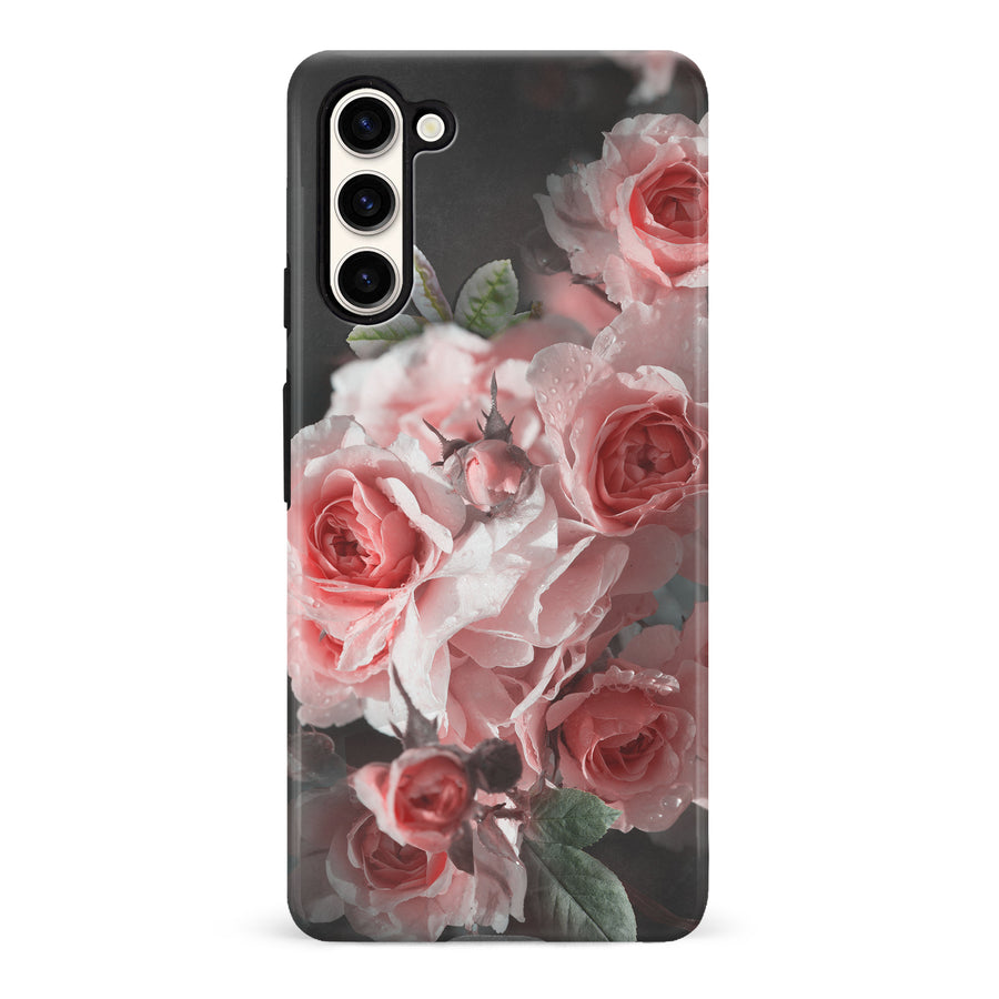 Samsung Galaxy S23 Bouquet of Roses Phone Case in Black
