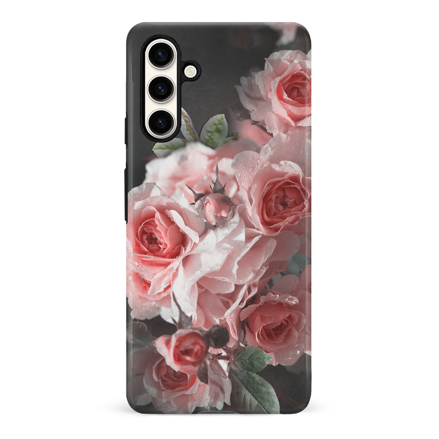 Samsung Galaxy S23 FE Bouquet of Roses Phone Case in Black