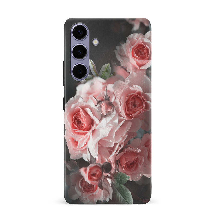 Samsung Galaxy S24 Plus Bouquet of Roses Phone Case in Black