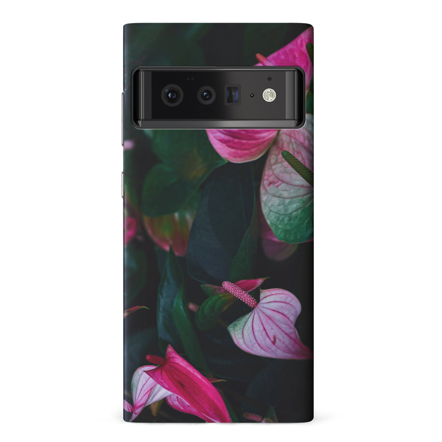 Google Pixel 6 Pro Anthurium Phone Case in Green