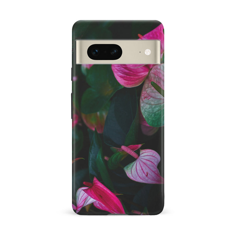 Google Pixel 7 Dried Flowers Phone Case in Yellow