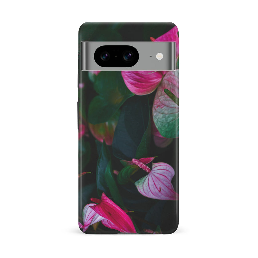 Google Pixel 8 Dried Flowers Phone Case in Yellow