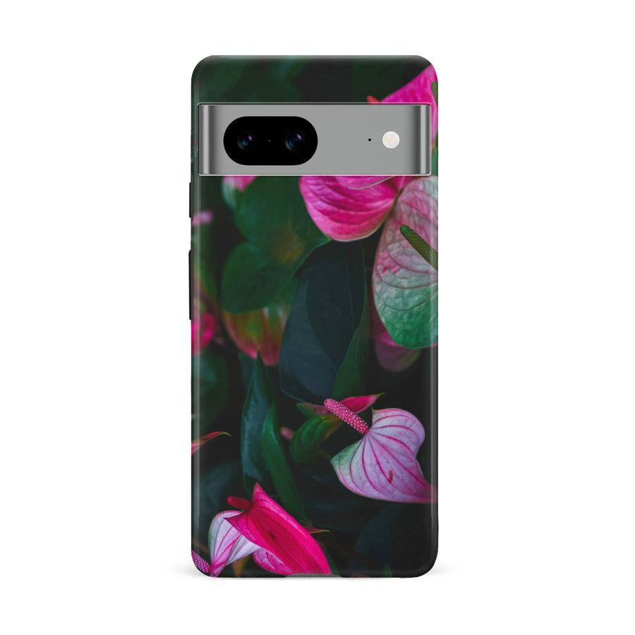 Google Pixel 8A Dried Flowers Phone Case in Yellow