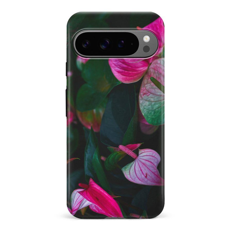 Google Pixel 9 Pro Dried Flowers Phone Case in Yellow