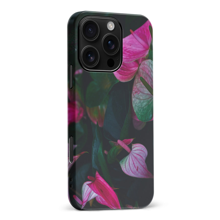 iPhone 16 Pro Max Anthurium Phone Case in Green