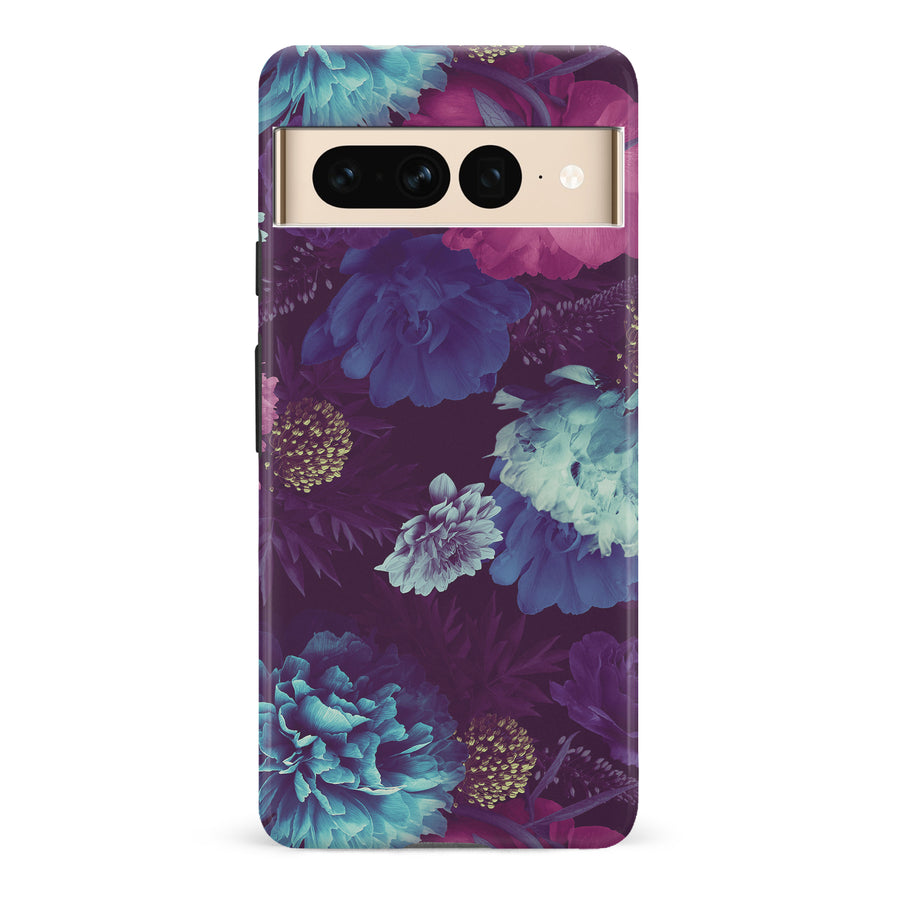 Google Pixel 7 Pro Flower Garden Phone Case in Purple