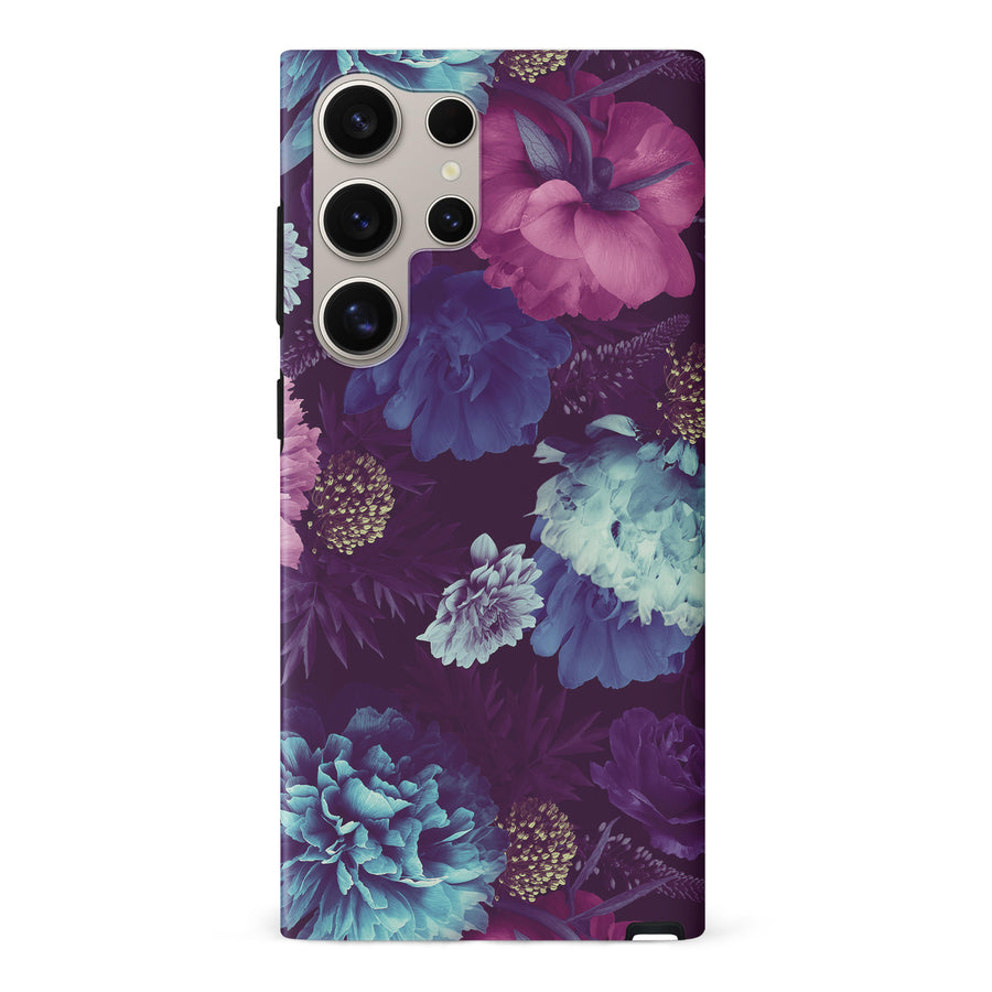 Samsung S24 Ultra Purple Haze Floral Phone Case