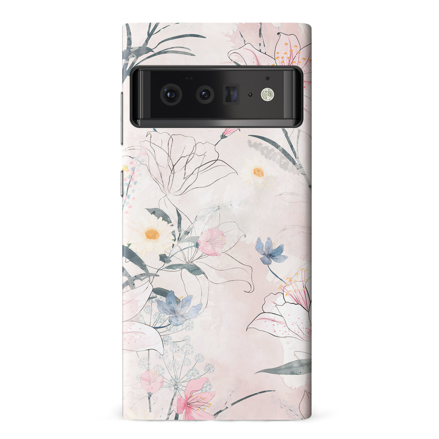 Google Pixel 6 Pro Tropical Arts Phone Case in Pink